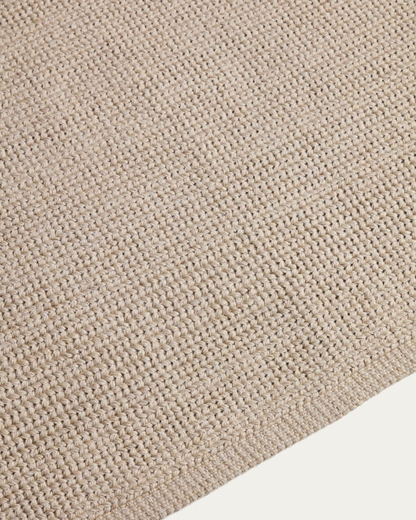 Alfombra Turiane de fibras sintéticas crudo 160 x 230 cm