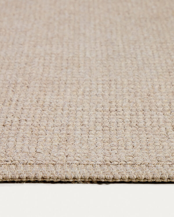 Alfombra Turiane de fibras sintéticas crudo 160 x 230 cm