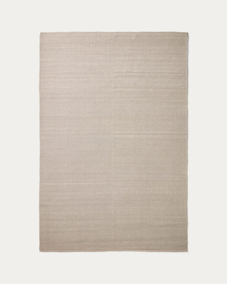 Alfombra Turiane de fibras sintéticas crudo 160 x 230 cm