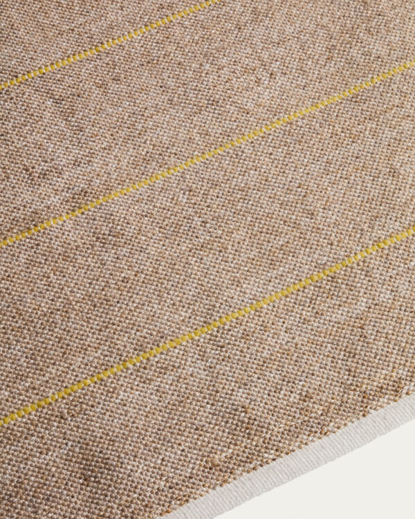 Alfombra Denu 100% PET beige 200 x 300 cm