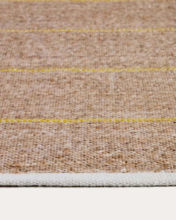 Alfombra Denu 100% PET beige 200 x 300 cm