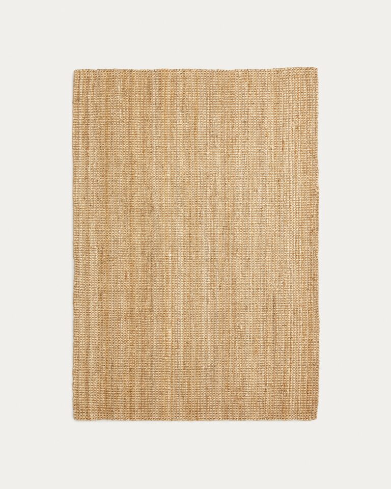 Alfombra Madelin de yute natural 160 x 230 cm