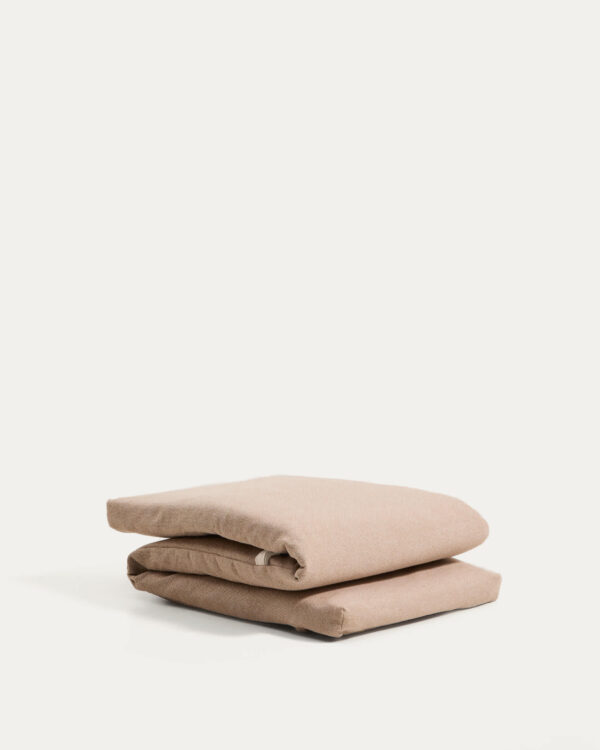 Cojín Maoni para tumbona 100% PET beige 50 x 175 cm