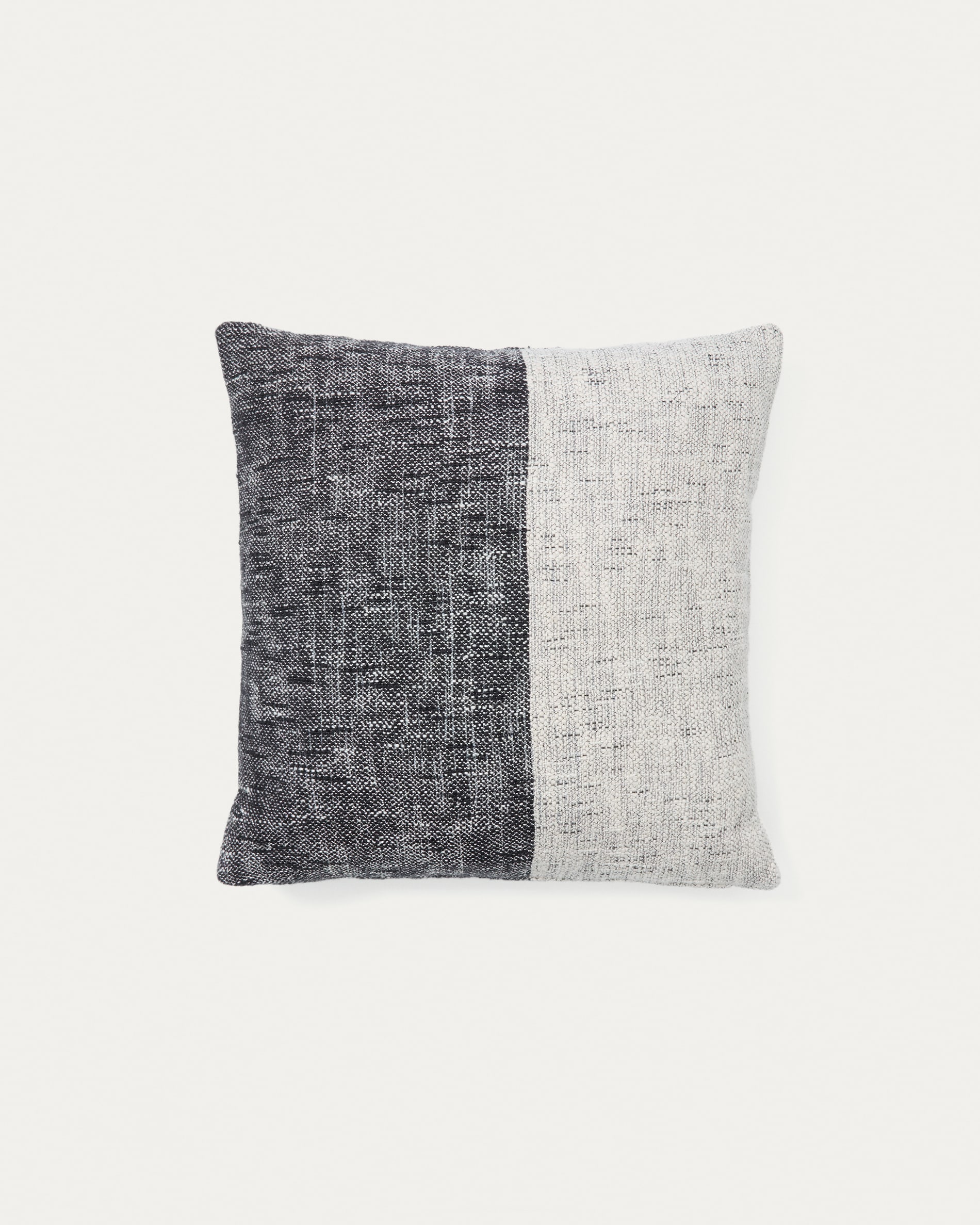 Funda de cojín Dalel gris 45 x 45 cm