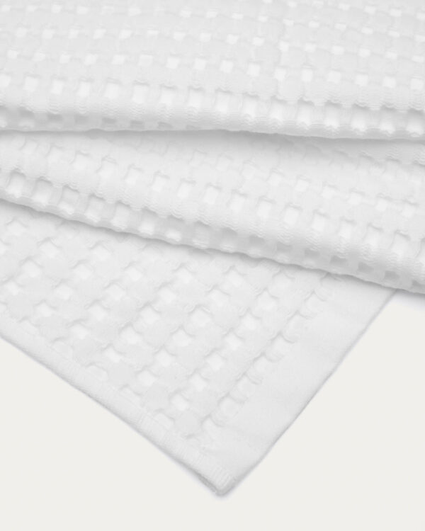 Toalla de baño Zinnia 100% algodón blanco 70 x 140 cm