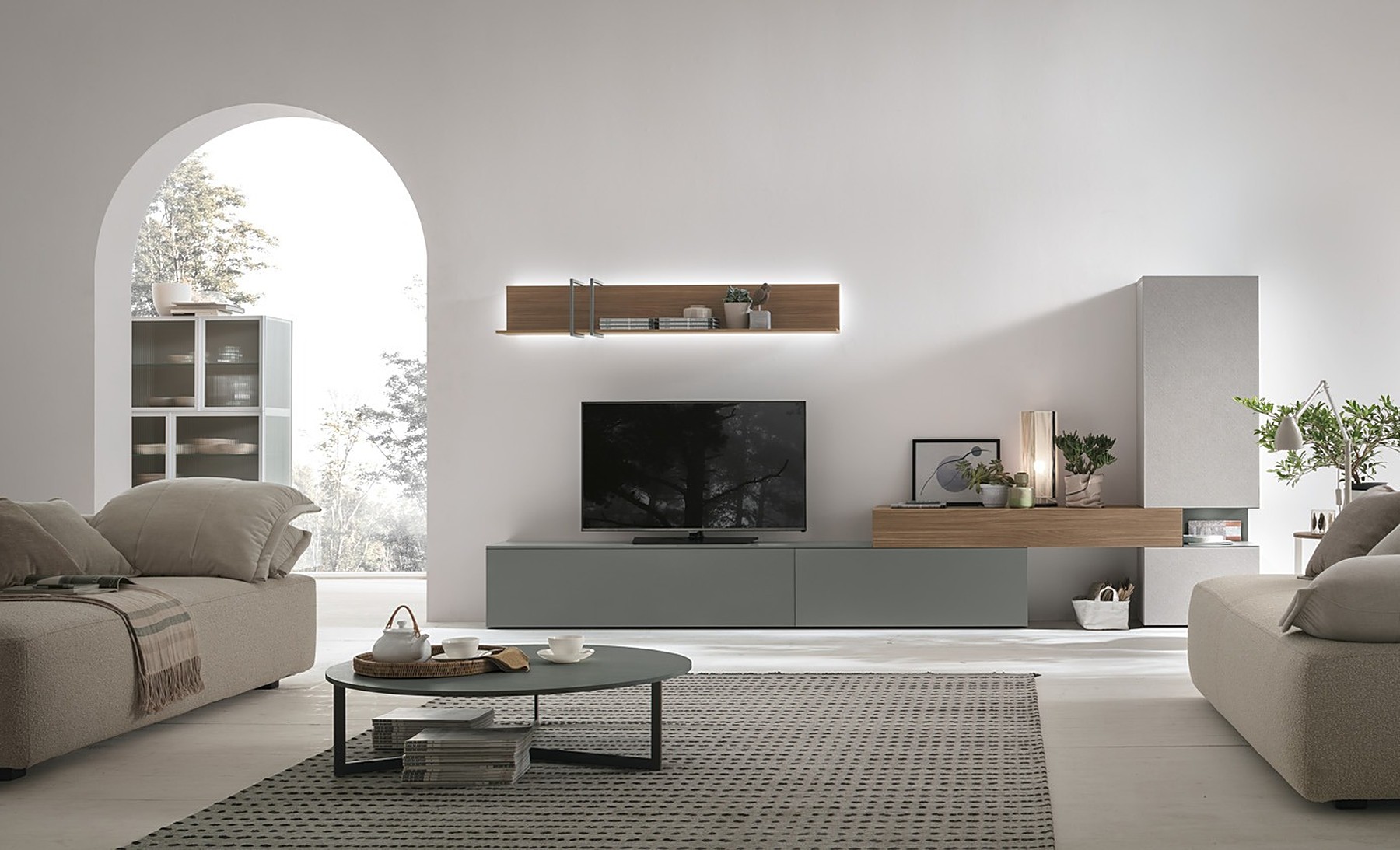 Mueble de salón Atlante AT114 · Tomasella