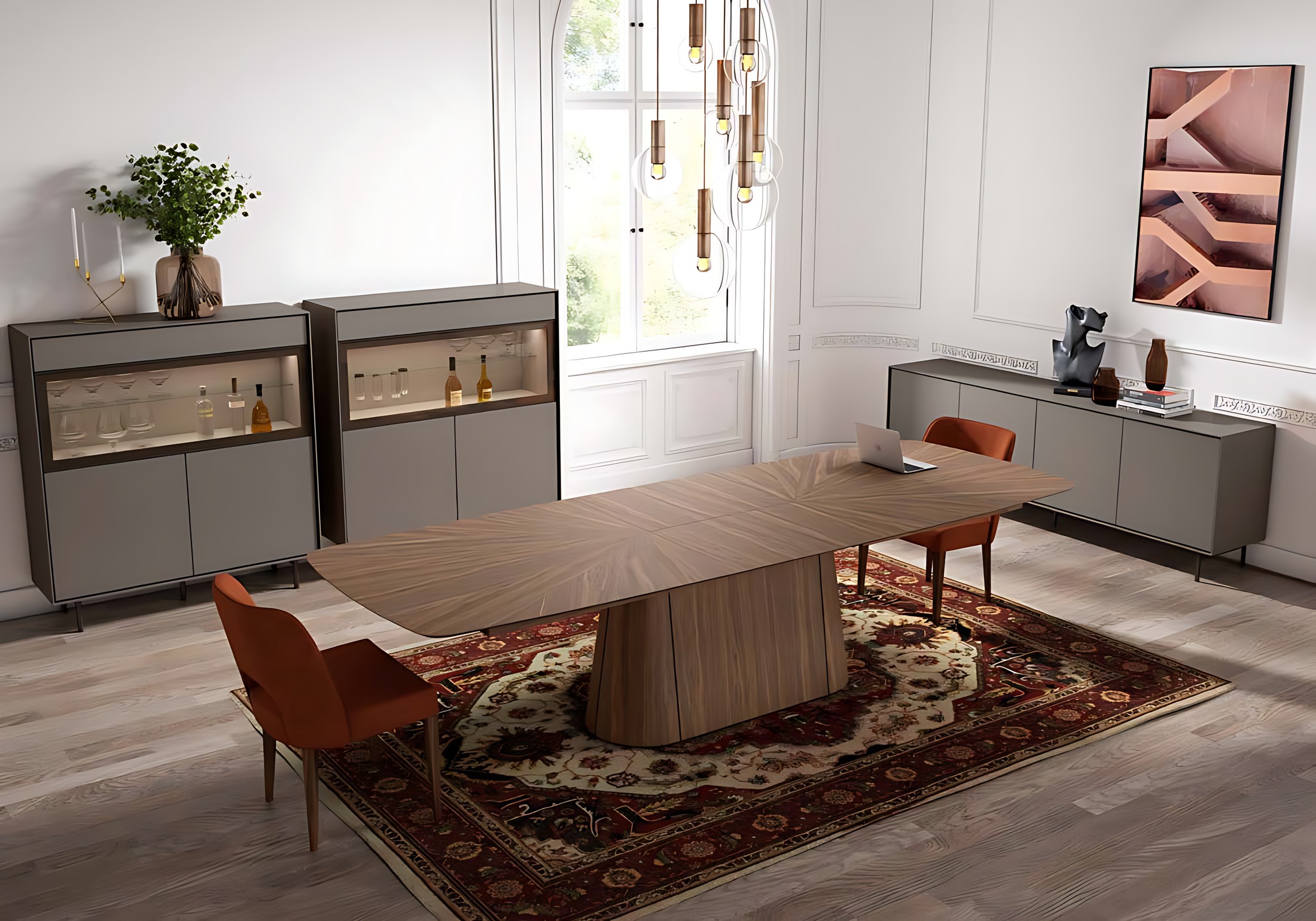 Composición de comedor 954 · A. Brito