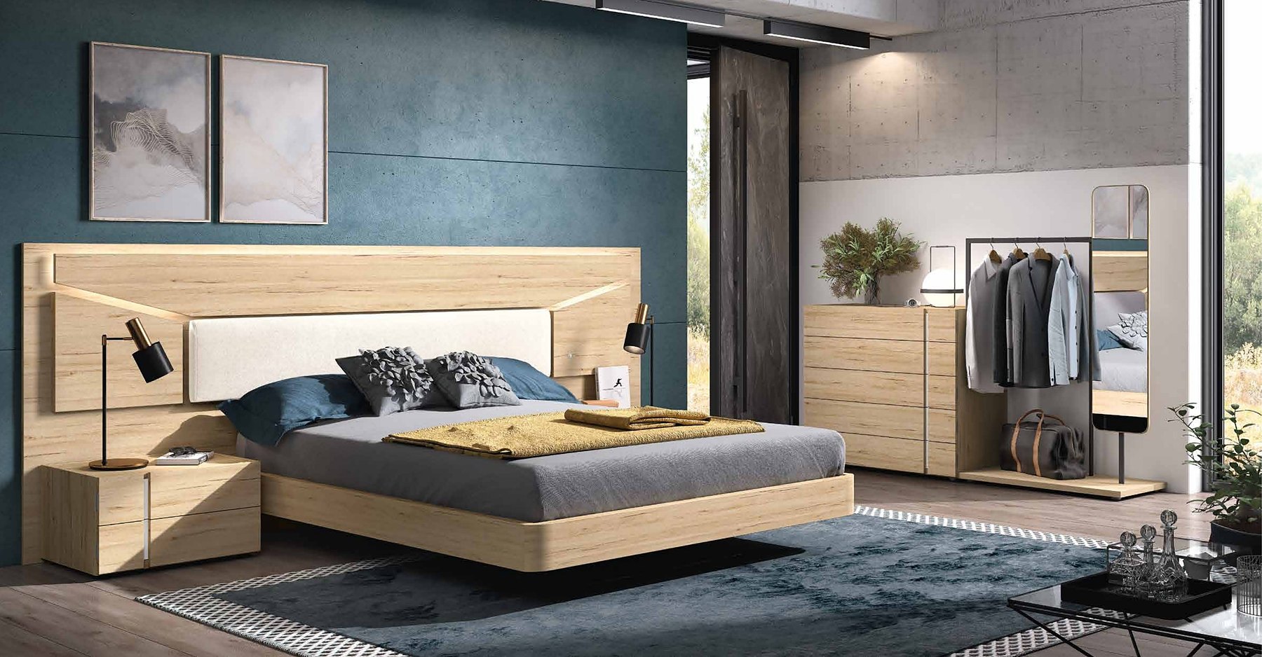 Dormitorio Elba Tapizado 1 · Glicerio Chaves