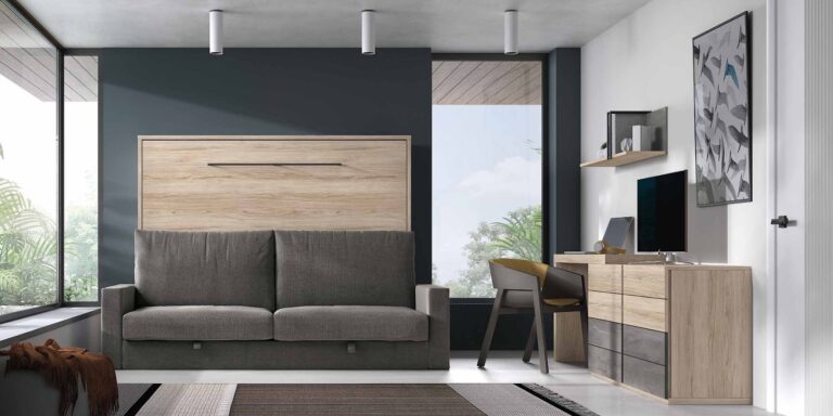 Dormitorio con cama abatible Cosmo 2 · Glicerio Chaves