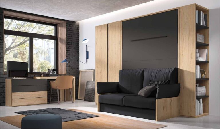 Dormitorio con cama abatible Cosmo 3 · Glicerio Chaves