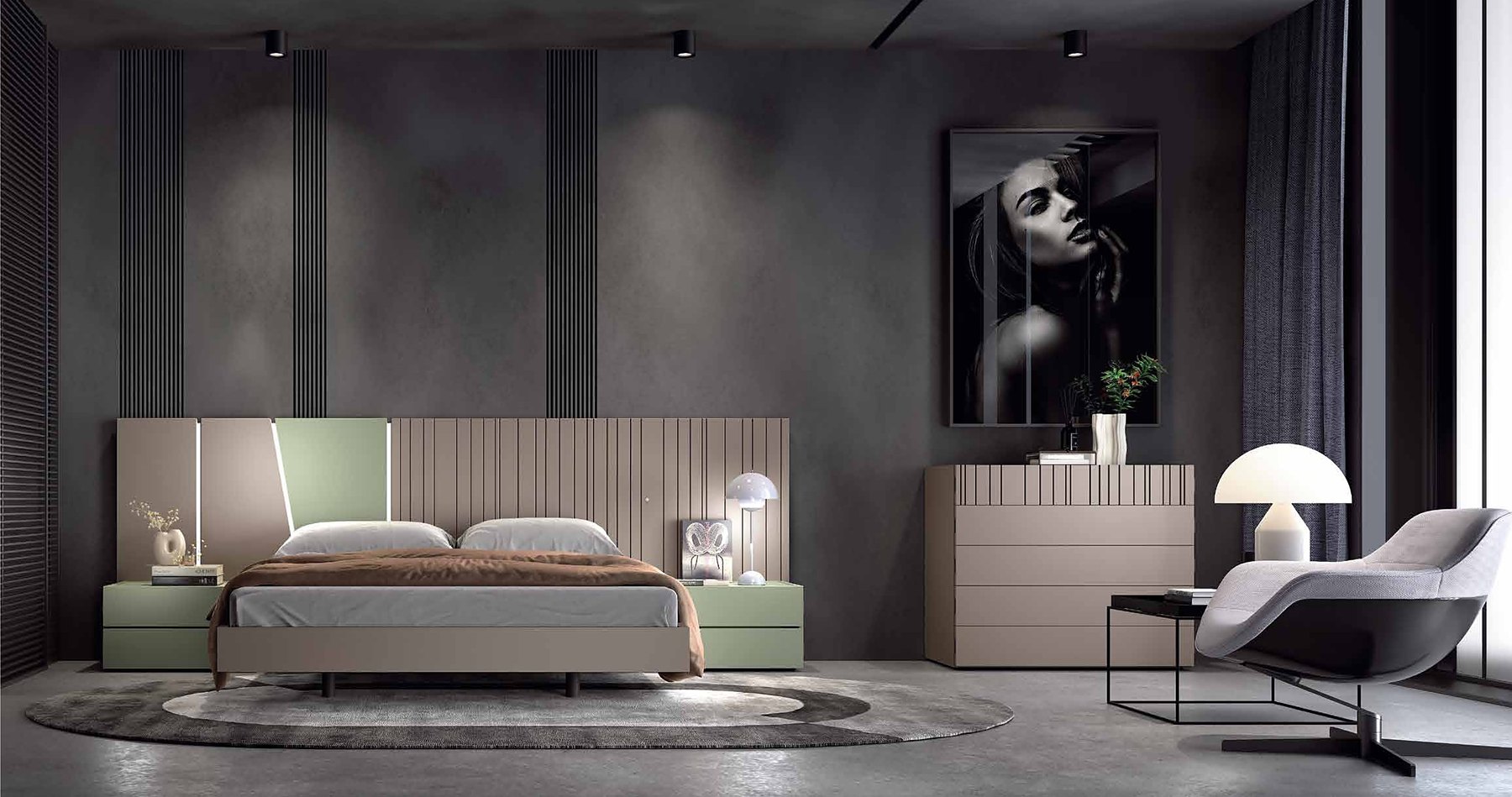 Dormitorio Long-R Fusion · Glicerio Chaves