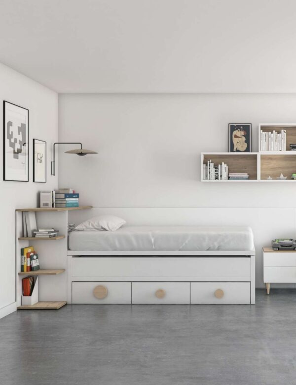Dormitorio juvenil Vita 05 «Un espacio personal con mucho arte» · JJP