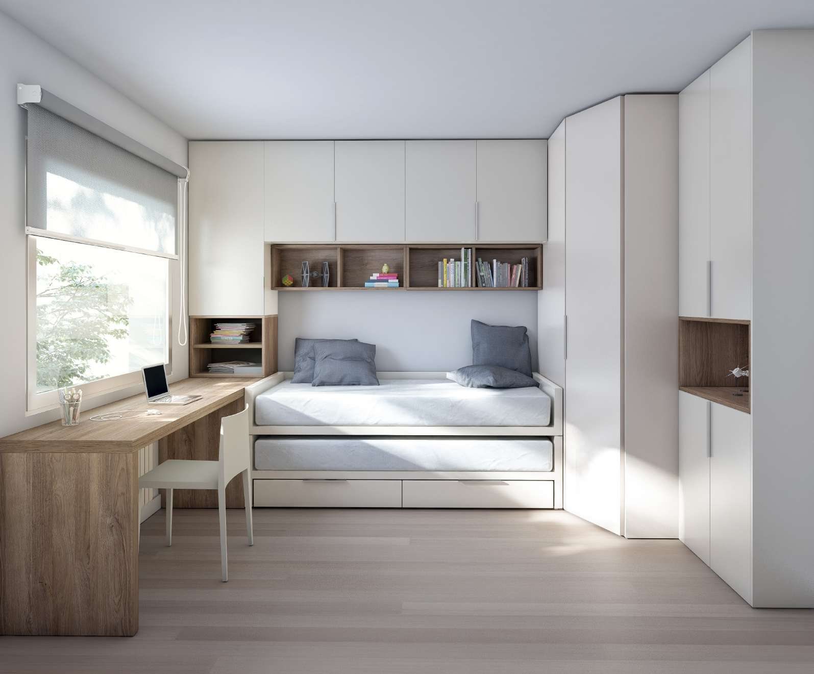 Dormitorio juvenil Vita 09 «Despertarse con la luz de la mañana» · JJP