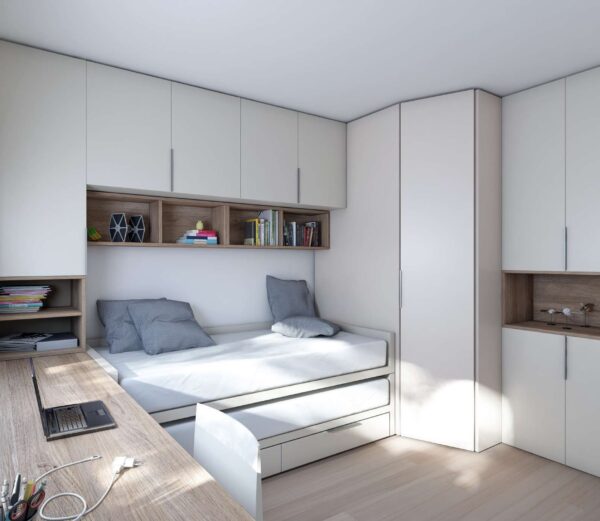 Dormitorio juvenil Vita 09 «Despertarse con la luz de la mañana» · JJP
