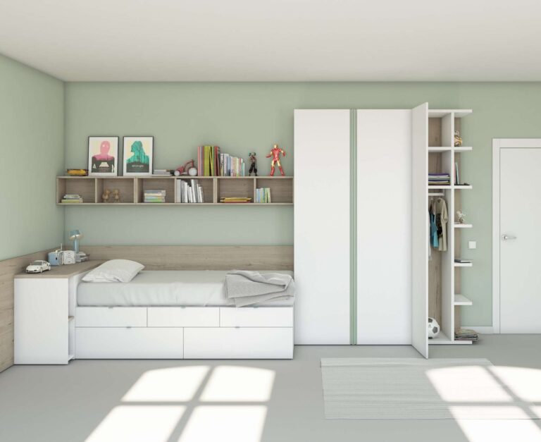 Dormitorio juvenil Vita 11 «Taller de ideas» · JJP