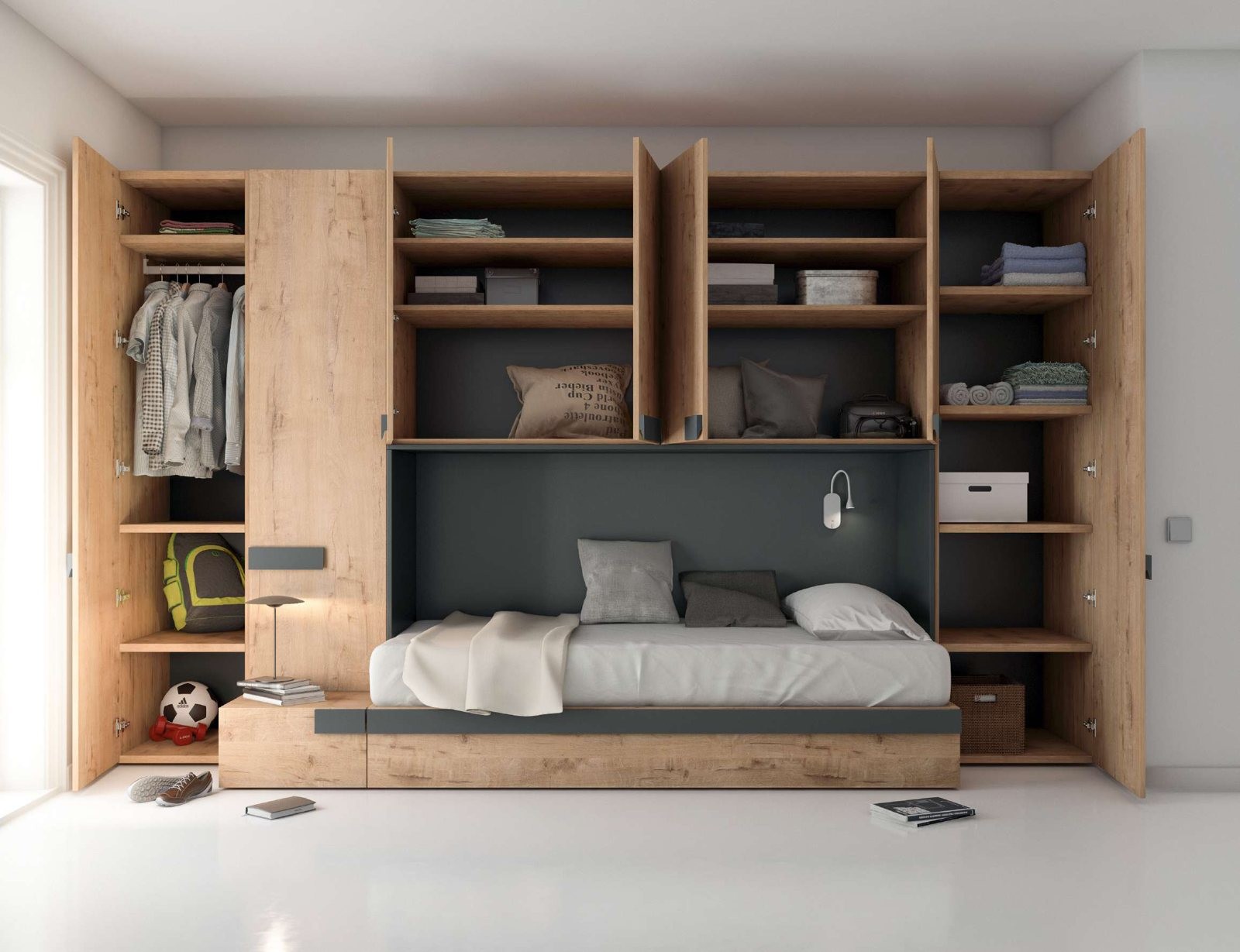 Dormitorio juvenil Vita 14 «Un espacio para dejar volar la imaginación» · JJP