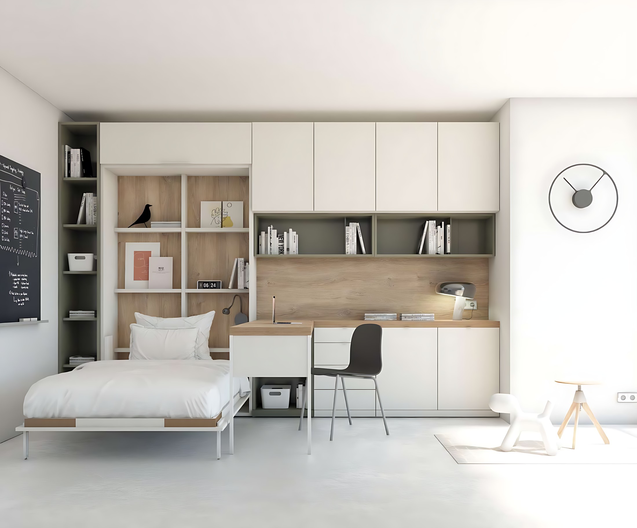 Cama abatible Vita 22 «Tu espacio para trabajar en casa» · JJP