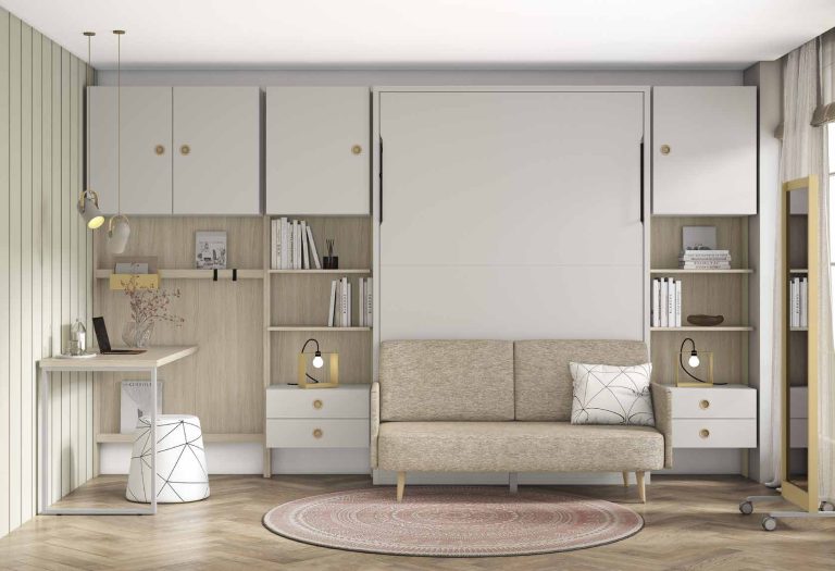 NEO 47 · Abatible vertical de matrimonio con sofá